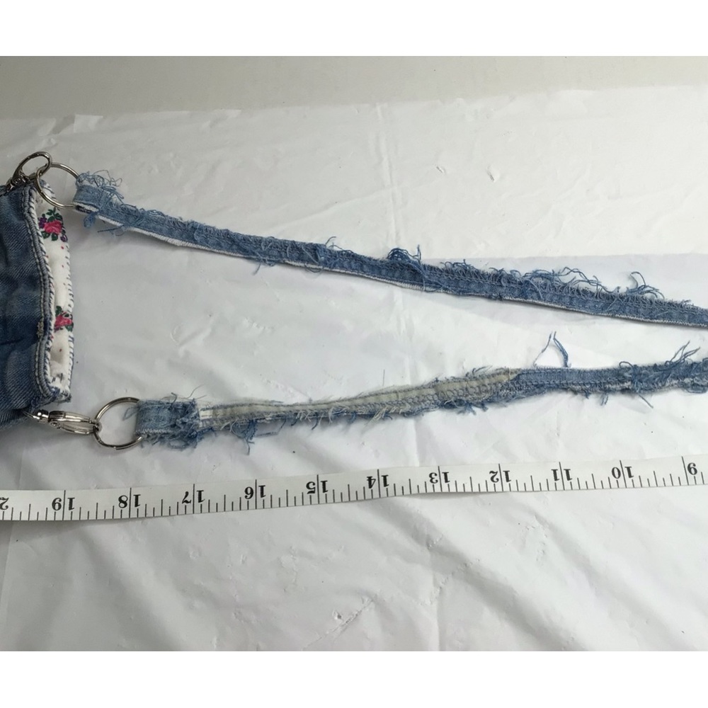 Concealed Carry Jean 5 Pocket Purse Lined Bling Snaps closure on side open top - Picture 4 of 8